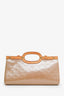 Louis Vuitton Nude Monogram Vernis Patent Leather Roxbury Drive Top Handle Bag with Strap