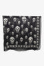 Alexander McQueen Black Silk Skull Square Scarf