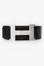 Hermès 2012 Black/Brown Reversible 'H' Belt Size 80 Palladium Hardware