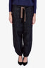 Brunello Cucinelli Blue Cotton Balloon Pant Size 4
