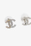 Pre-loved Chanel™ Rhinestone CC Stud Earrings