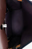 Hermès Purple Canvas Leather Herbag 30 With Pouch