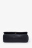 Pre-loved Chanel™ 1989-91 Black Quilted Lambskin Mini Rectangular Full Flap Bag