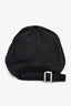 Celine Black Canvas Logo Baseball Hat Size M