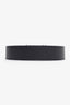 Hermès Black/Navy Leather Reversible H Au Carre Buckle Belt