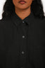 Jenni Kayne Black Linen Button Up Shirt Size XS