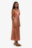 Reformation Silk 'Maddison' Midi Dress Size S
