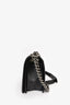 Pre-loved Chanel™ 2014 Black Quilted Leather Medium Boy Bag SHW