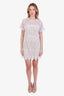 Elliatt White Mesh Mini Dress Size L