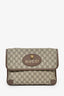 Gucci Brown Monogram Web GG Supreme Neo Crossbody Bag