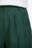 Reformation Green Linen Wide Leg Pants Size 2