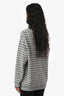 Fendi Black/White Allover FF Logo Cardigan Size 2