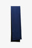 Hermès Marine Blue Silk Echarpe Muffler Scarf