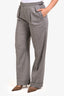 Ralph Lauren Purple Label Grey Wool Trousers Size 10