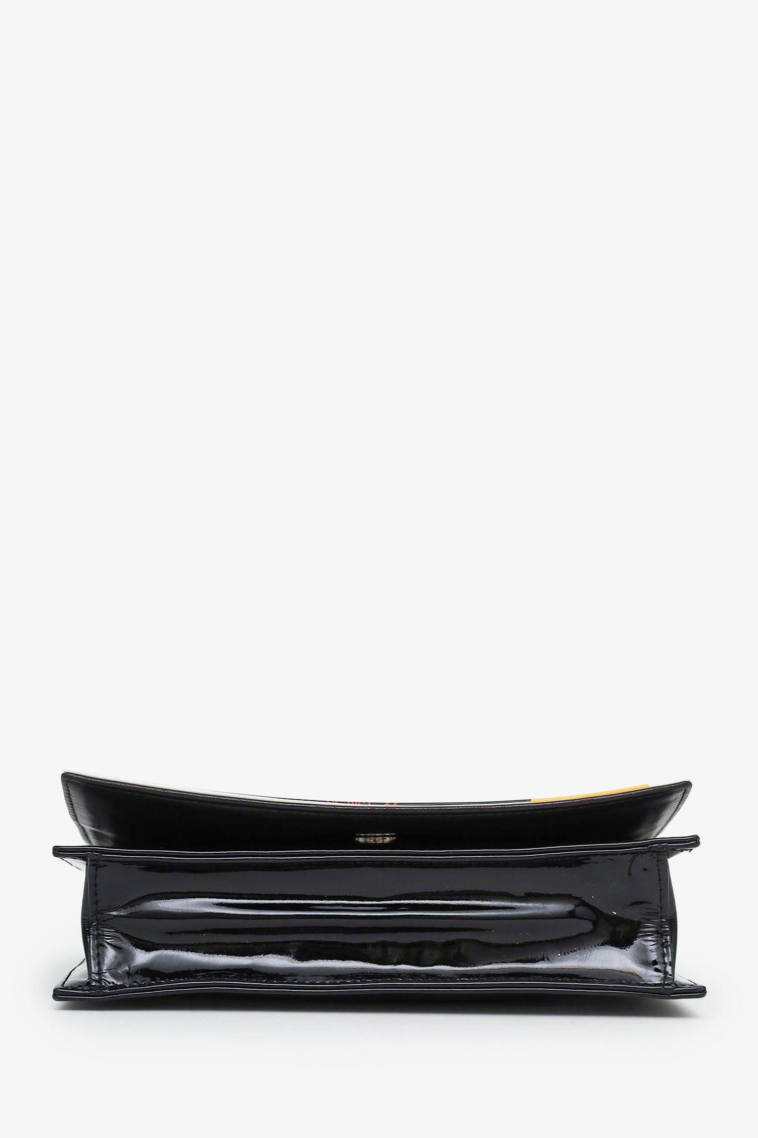 Pre-loved Chanel™ 2002-03 Black Patent Leather Just A Drop of No