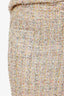 Pre-loved Chanel™ 2011 Runway Multicolour Tweed Sequin Jacket with Midi Skirt Set Size 42 40