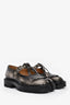 Maison Margiela Brown Leather Country Mary Jane Tabi Loafers Size 37