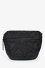 Burberry Black Canvas Jacquard Crossbody Bag