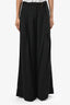 Ulla Johnson Black Lightweight Belted Wide-Leg Pants Size 6
