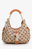 Louis Vuitton 2009 Limited Edition Tan Nylon Monogram Bulles MM Bag