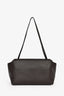 The Row Brown Leather 'Peggy' Shoulder Bag