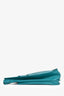 Hermès 2015 Turquoise Clemence Leather Evelyne 33 GM