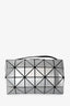 Bao Bao Issey Miyake Silver Geometric Crossbody Bag