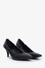 Prada Black Patent Leather Pointed Toe Heels Size 40
