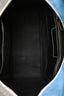 Balenciaga Blue/Navy/Grey Leather Bazar Shopper Tote With Strap