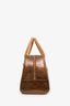 Louis Vuitton Brown Vernis Tompkins Square Top Handle Bag