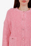 Gucci Pink Wool Crew Neck Sweater Size M