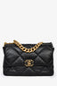 Pre-loved Chanel™ Black Leather Medium 19 Flap Bag