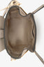 Chloe Beige Leather Suede Mini Faye Backpack