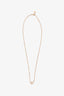 Louis Vuitton 18K Rose Gold Diamond 'Idylle Blossom' Pendant Necklace