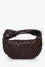Bottega Veneta Deep Burgundy Intrecciato Leather Mini Jodie Bag
