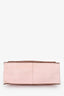 Max Mara Pink Leather Flap Shoulder Bag