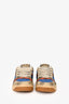 Gucci White/Blue/Orange Web Accent Screener Sneakers Size 10