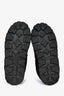 Prada Black Re-Nylon Quilted Puffer Fur Lined Mules Size 9 Men's