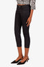Gucci Black Glitter Skinny Jeans Size 36