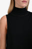 Rag & Bone Black Wool Mock Neck Midi Dress Size M