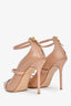Malone Souliers Blush Leather 'Robyn' Pointed Toe Heels Size 38.5