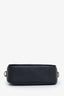 Fendi Black Leather Zucca FF Embossed Crossbody Camera Bag