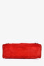 Balenciaga Red Suede City Bag