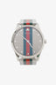 Gucci G-Timeless Steel Web Bracelet Watch