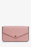 Louis Vuitton Pink Monogram Empreinte Leather Felicie Pochette