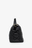 Christian Dior 2012 Black Cannage Lambskin Milly La Foret Shopping Tote