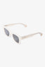 Jacquemus White Square Sunglasses