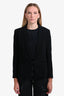 Rag & Bone Black Wool Single Breasted Blazer Size 6