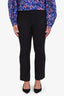 Derek Lam 10 Crosby Navy Blue Cotton Flared Trousers Size 8