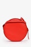 Altuzarra Red Leather Medallion Crossbody Bag